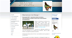 Desktop Screenshot of fermedeladierge.com